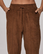 Brown velvet pants | TORU