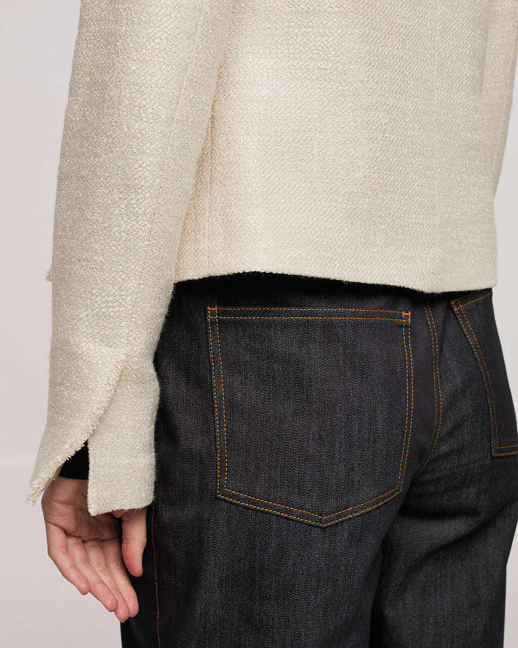 Black and wide denim jeans | REN Nolo Store