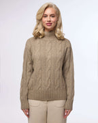 Warm cashmere sweater with pineapples | YUUNE Nolo Store