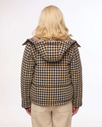 Speckled wool knitted short winter jacket | TEKESHI Nolo Store