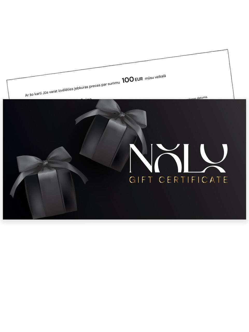 GIFT CERTIFICATE 100EUR Nolo Store