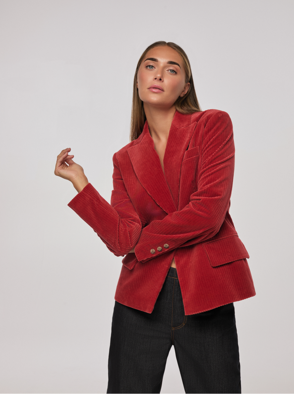 Red velvet jacket | YUMIKO Nolo Store