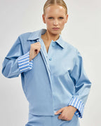 Blue bomber jacket |OTTAVIA Nolo Store