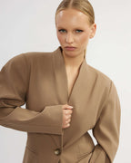 Blazer with voluminous sleeves | SILVANA Nolo Store