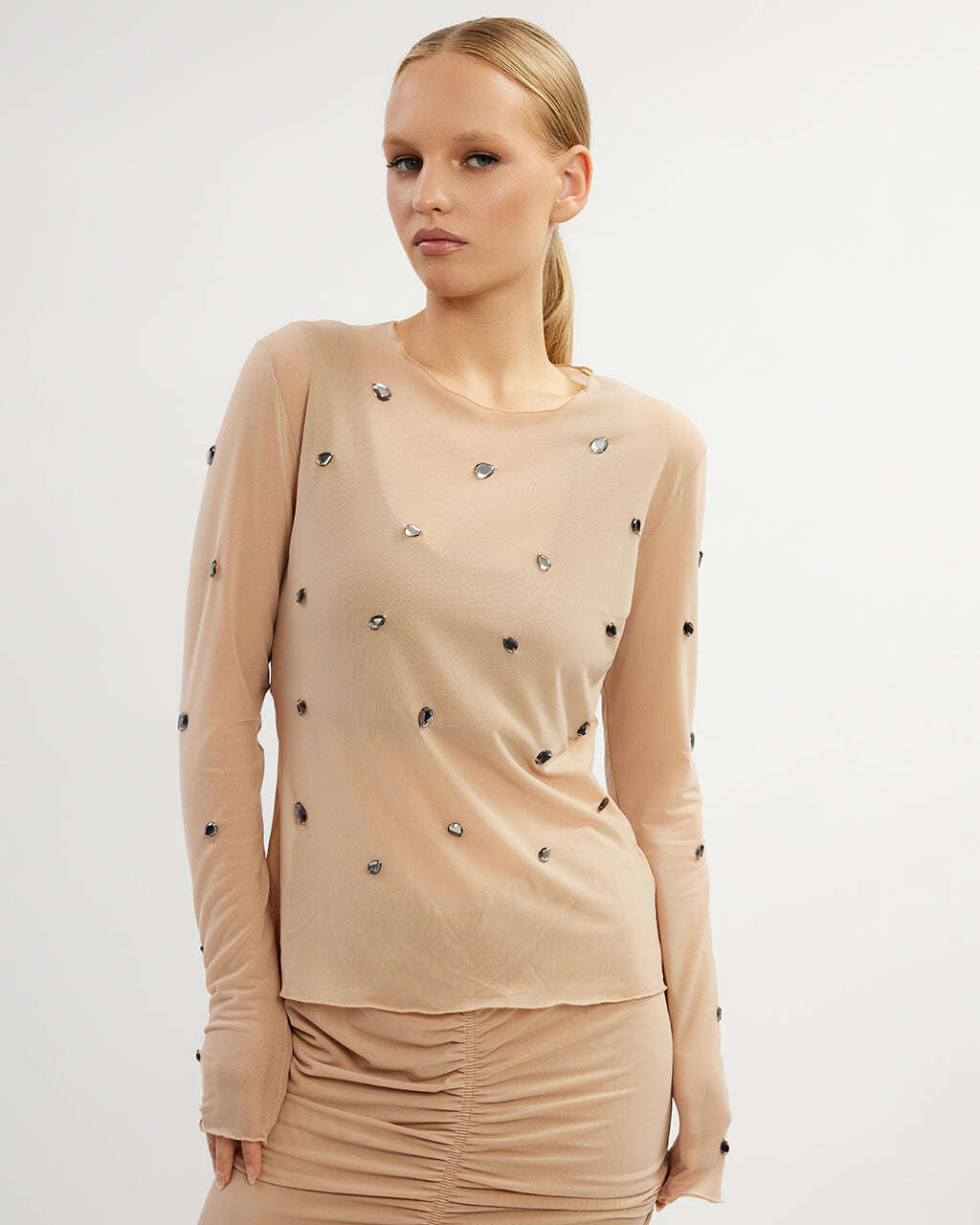 Crystal detail top | PERLA Nolo Store