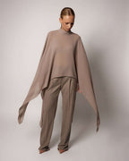 Oversize cape-blouse | MAFALDA Nolo Store