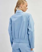 Blue bomber jacket |OTTAVIA Nolo Store