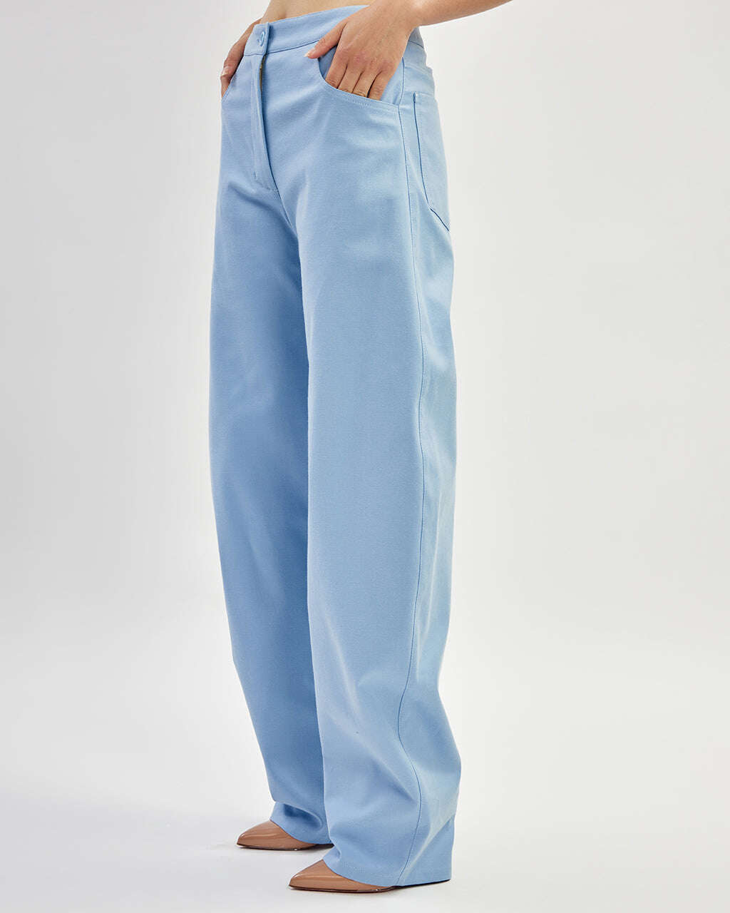 Wide-leg cotton trousers |TILDA Nolo Store
