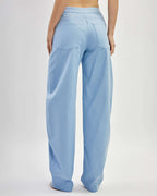 Wide-leg cotton trousers |TILDA Nolo Store