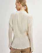 Pleated blouse | LUCRECIA Nolo Store