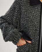 Boucle jacket with contrast detailing |ERNESTA Nolo Store