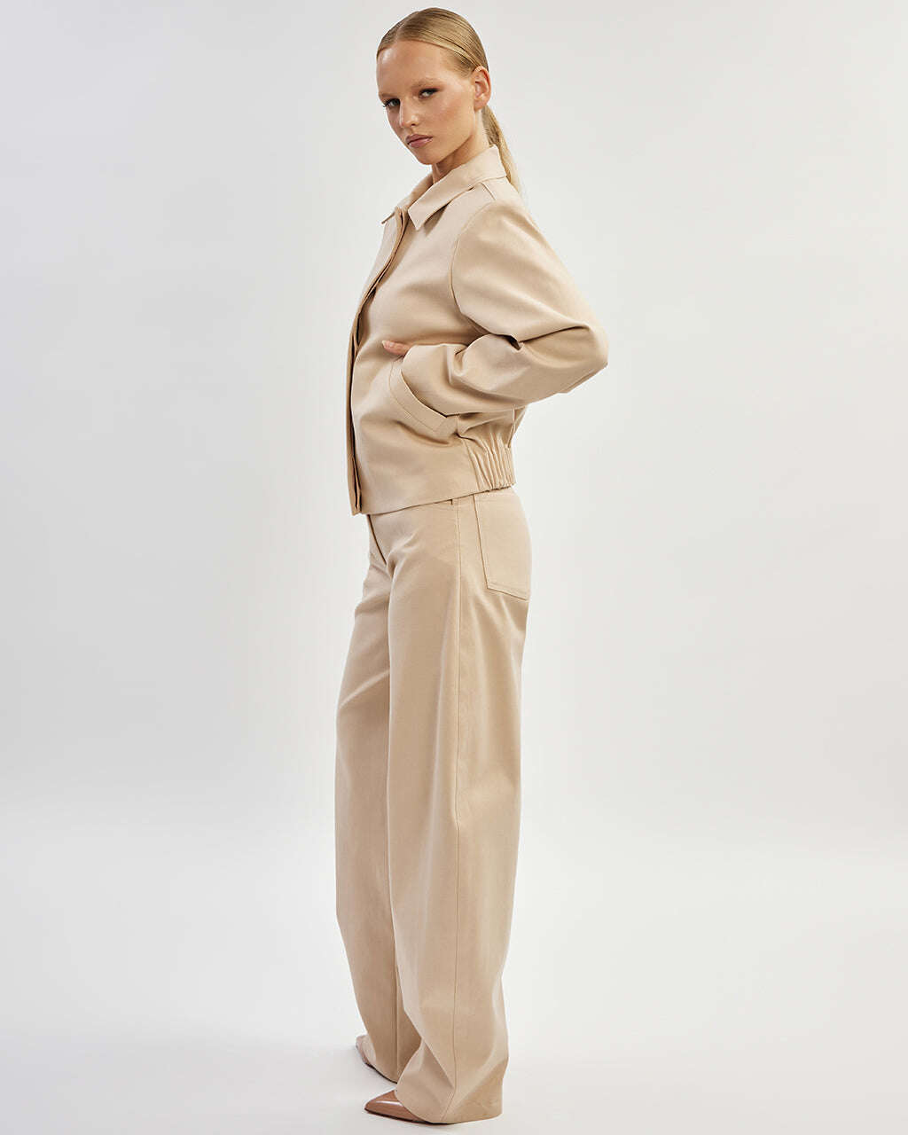 Wide-leg cotton trousers|TILDA Nolo Store