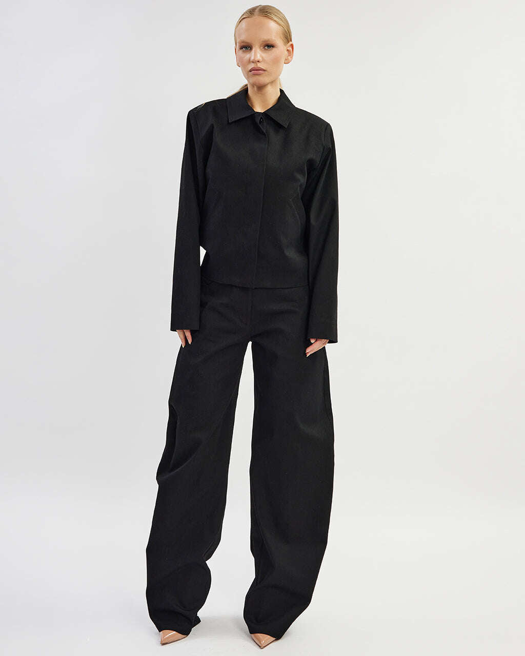 Wide-leg cotton trousers |TILDA Nolo Store