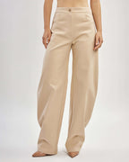 Wide-leg cotton trousers|TILDA Nolo Store