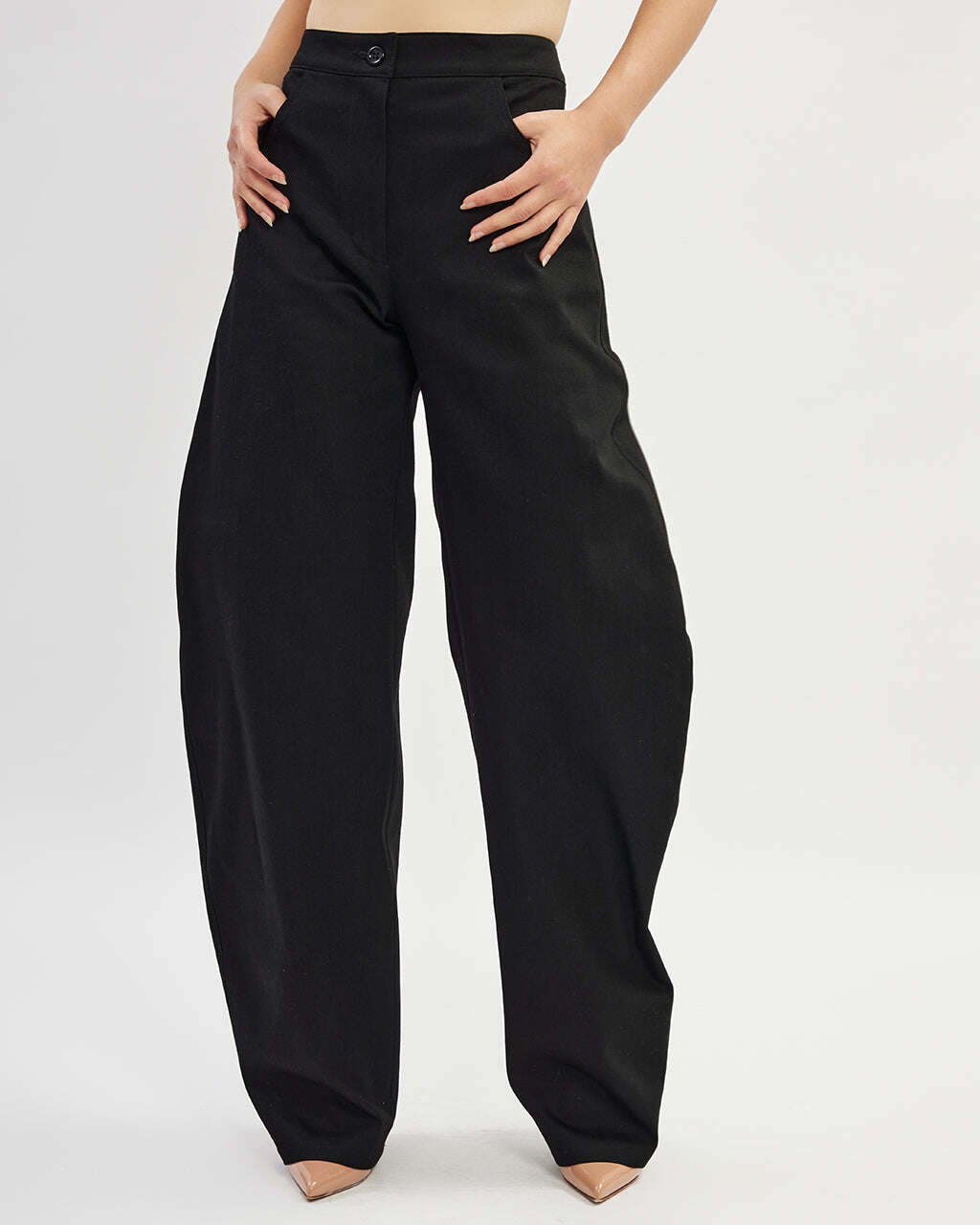 Wide-leg cotton trousers |TILDA Nolo Store