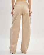Wide-leg cotton trousers|TILDA Nolo Store