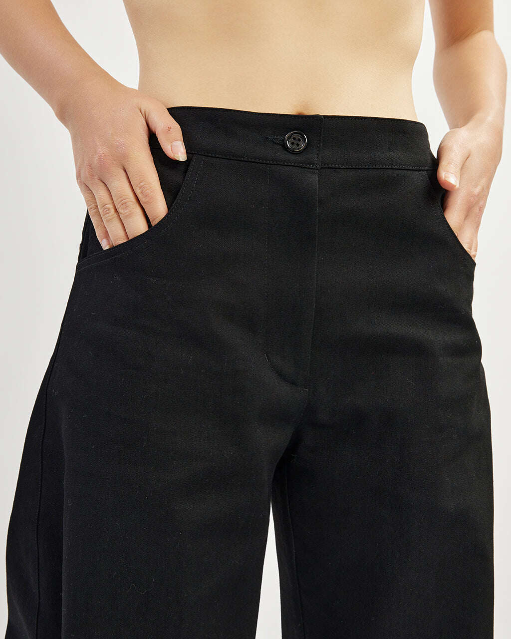 Wide-leg cotton trousers |TILDA Nolo Store