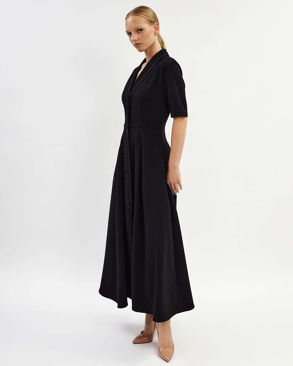 Black  midi dress |MARTINA Nolo Store