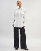 Straight cut lace trousers |MADARA Nolo Store