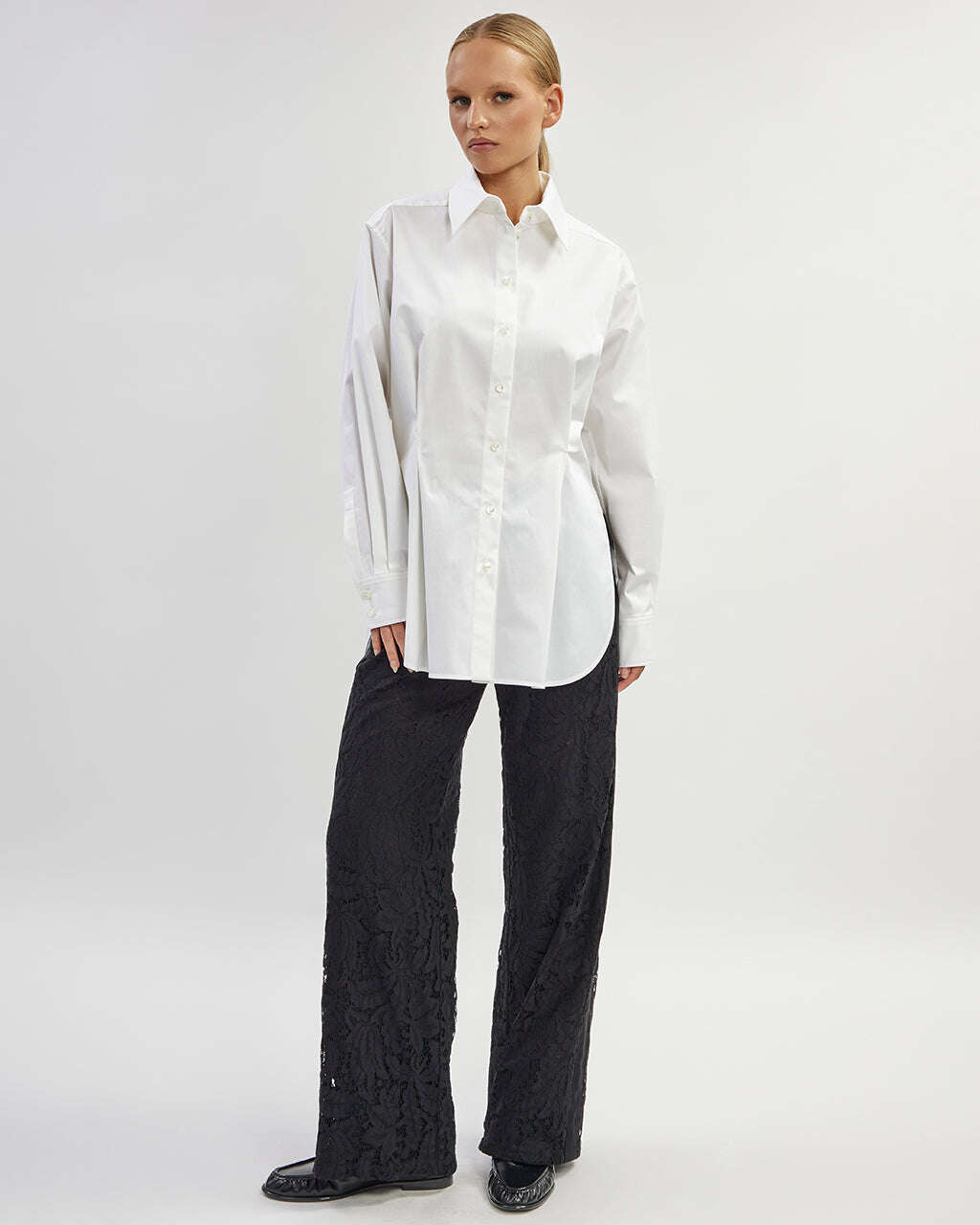 White cotton shirt |HILARIA Nolo Store