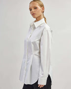 White cotton shirt |HILARIA Nolo Store