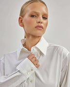White cotton shirt |HILARIA Nolo Store