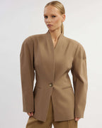 Blazer with voluminous sleeves | SILVANA Nolo Store