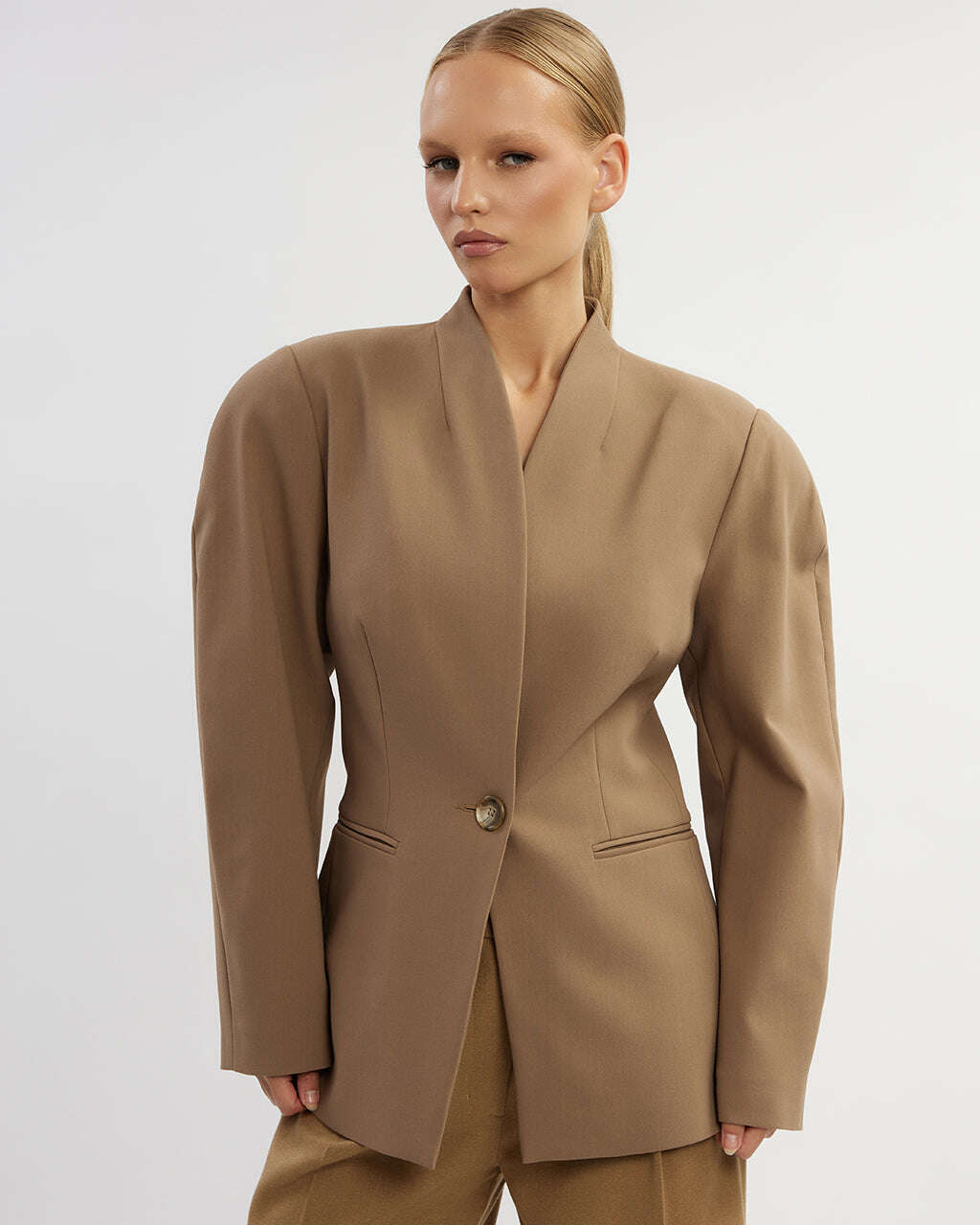 Blazer with voluminous sleeves | SILVANA Nolo Store