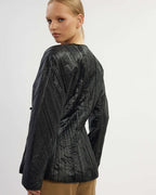 Tie knot fastening jacket| CECILIA Nolo Store