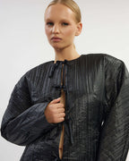 Tie knot fastening jacket| CECILIA Nolo Store