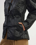 Tie knot fastening jacket| CECILIA Nolo Store