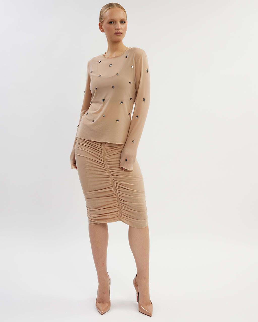 Crystal detail top | PERLA Nolo Store