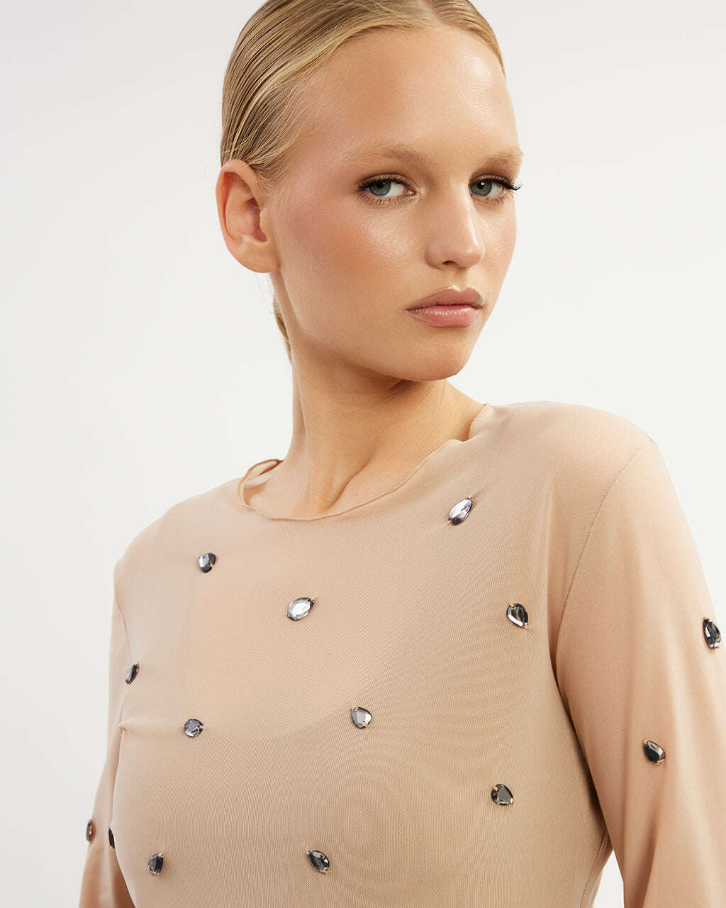 Crystal detail top | PERLA Nolo Store